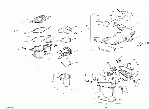 Storage Compartments - GTX S 155