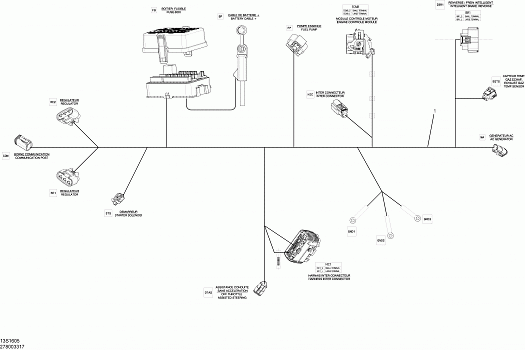 Electrical Harness - Main Harness - 278003317 (Refer to Electrical System for Model)