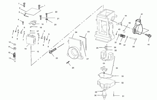 CARBURETOR - S01NP5CS (4960406040C009)