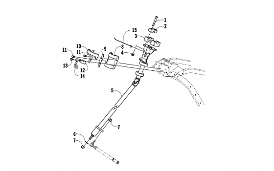 STEERING POST ASSEMBLY