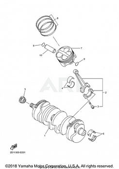 CRANKSHAFT PISTON