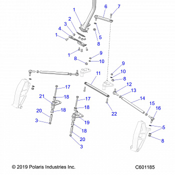 STEERING, LOWER - S20CFE5BSL (C601185)