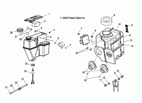 OIL TANK/AIRBOX - S07NP5BS/BE (49SNOWOILTANKAIRBOXTRAILRMK)