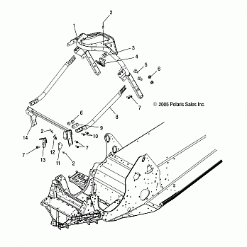 CHASSIS, FRONT 2 - S06PS6FS/FSA (4997459745A04)