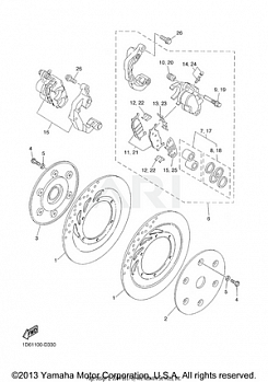 FRONT BRAKE CALIPER