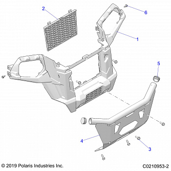 BODY, FRONT BUMPER - A20SGE95AK (C0210953-2)