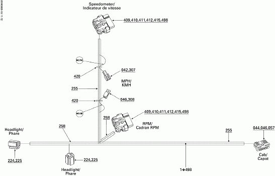 Electrical Harness, Hood