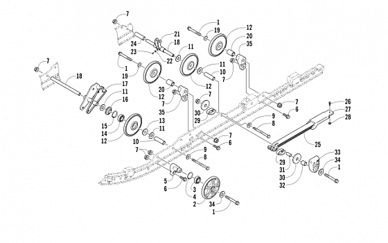 IDLER WHEEL ASSEMBLY