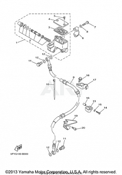 FRONT MASTER CYLINDER