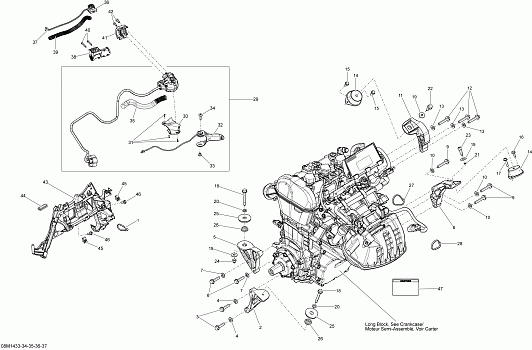 Engine And Engine Support _08M1433