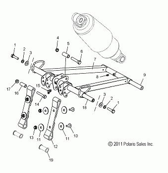 SUSPENSION, TORQUE ARM, FRONT - S15CL6/CW6 ALL OPTIONS (49SNOWFTA12SBASLT)