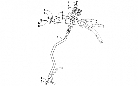 STEERING POST ASSEMBLY