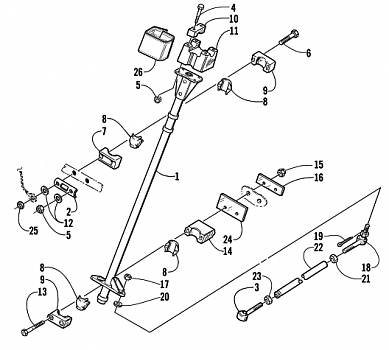 STEERING POST ASSEMBLY