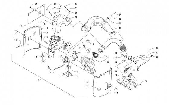 EXHAUST ASSEMBLY