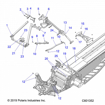 CHASSIS, CHASSIS ASM. and OVER STRUCTURE - S21EEC8RS ALL OPTIONS (C601352)