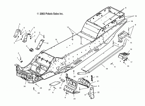 CHASSIS - S04NT7DS (4988498849A03)