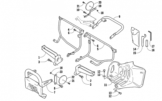 FOOTREST ASSEMBLY