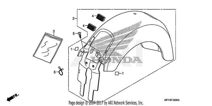 REAR FENDER (1)