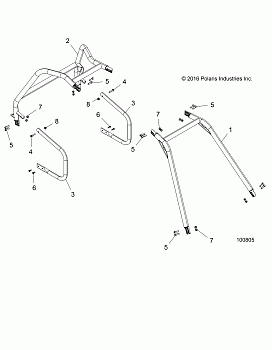 CHASSIS, CAB FRAME AND SIDE BARS - A20HAB15N2 (100805)