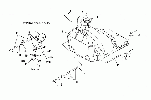 FUEL SYSTEM - S06NP5BSA/NE5BSB (4997239723A05)