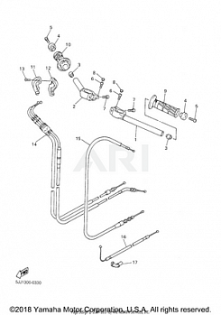 STEERING HANDLE CABLE