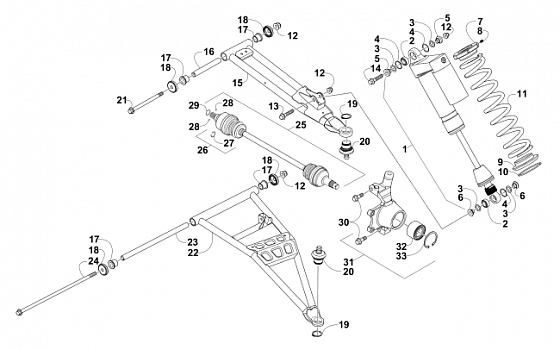 FRONT SUSPENSION ASSEMBLY