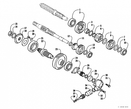 SECONDARY TRANSMISSION ASSEMBLY