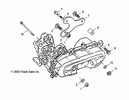 ENGINE BRACKET - A04KA05CA (4999202359920235A14)