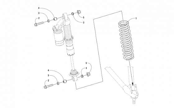 FRONT SHOCK ABSORBER ASSEMBLY