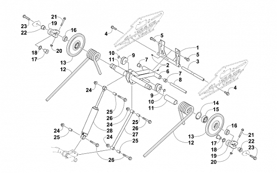 REAR SUSPENSION REAR ARM ASSEMBLY