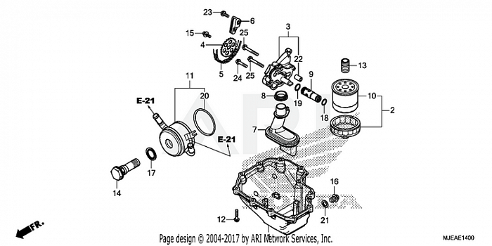 OIL PAN@OIL PUMP