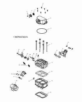 CYLINDER and CYLINDER HEAD - A03CH59AA/AF/AG (4986128612D05)