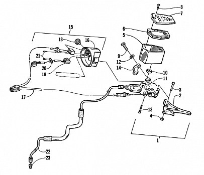 HYDRAULIC BRAKE CONTROL ASSEMBLY