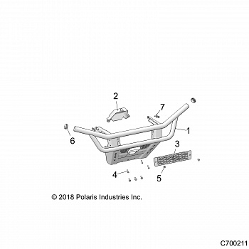 BODY, BUMPER - R19RNA57B9/EBX (C700211)