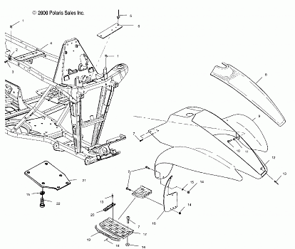 FRONT CAB - A01BA50AA (4963716371A003)