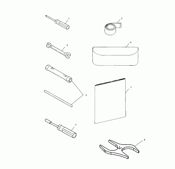 TOOL KIT / TOOL BOX - S01NX4FS (4961626162C014)