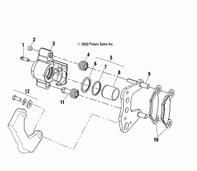 FRONT BRAKE - A03CB32AA/FC (4986188618B05)