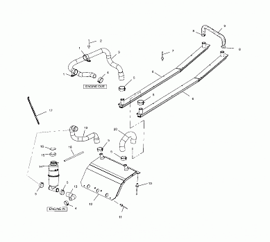 COOLING SYSTEM - S02NB4BS (4970397039B004)