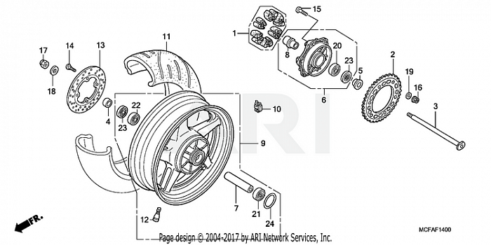 REAR WHEEL