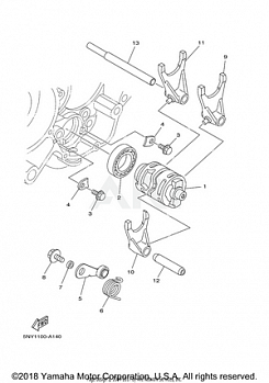 SHIFT CAM FORK