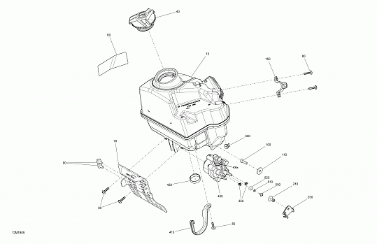 Oil MXZ - 600R ETEC - Package X