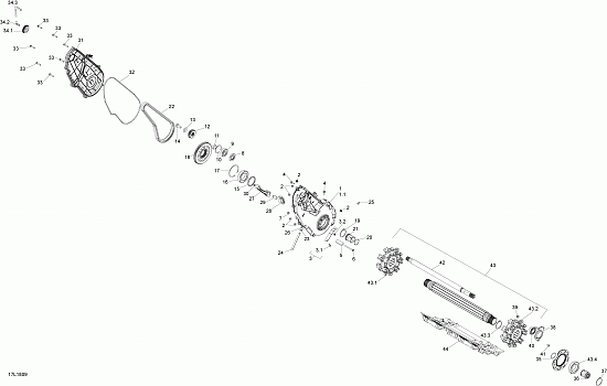 Drive Train Tundra - 550F