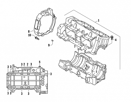 CRANKCASE ASSEMBLY