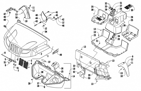 FRONT BODY PANEL ASSEMBLY