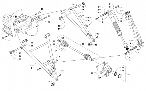 FRONT SUSPENSION ASSEMBLY