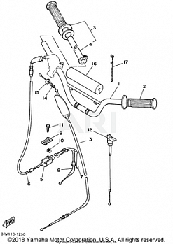 STEERING HANDLE CABLE