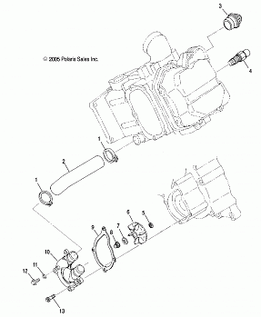 WATER PUMP - A03CL50AA (4999200139920013D10)