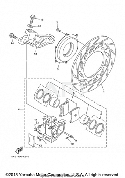 REAR BRAKE CALIPER