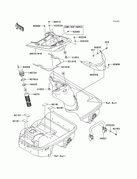 Hull Rear Fittings