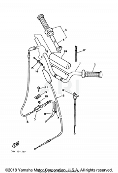 STEERING HANDLE CABLE